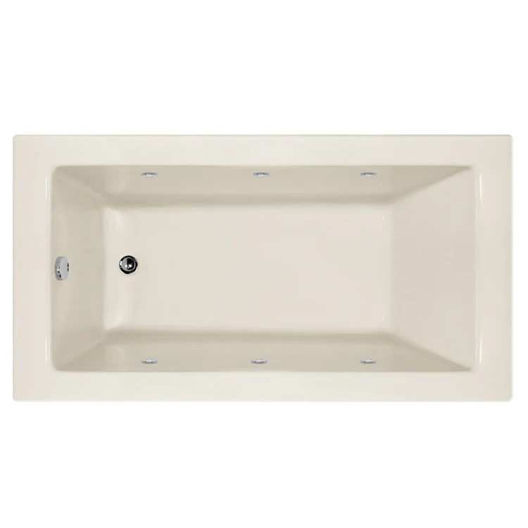 Combination Tub Designer Collection Sydney 72 x 40 x 20 Inch Left Hand Drain White Rectangle - Frankwebs