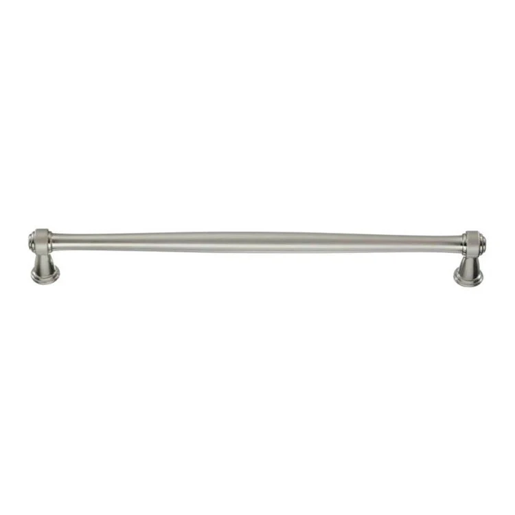 Pull Handle Antique Nickel Zinc 10 Inch Center to Center 10-1/2 x 1/4 x 1/2 Inch - Frankwebs