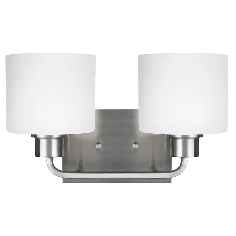 Canfield Two-Light LED Bathroom Vanity Fixture - Frankwebs