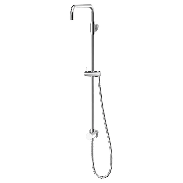 Shower Pipe Dia Exposed Riser 1 Lever Polished Chrome - Frankwebs