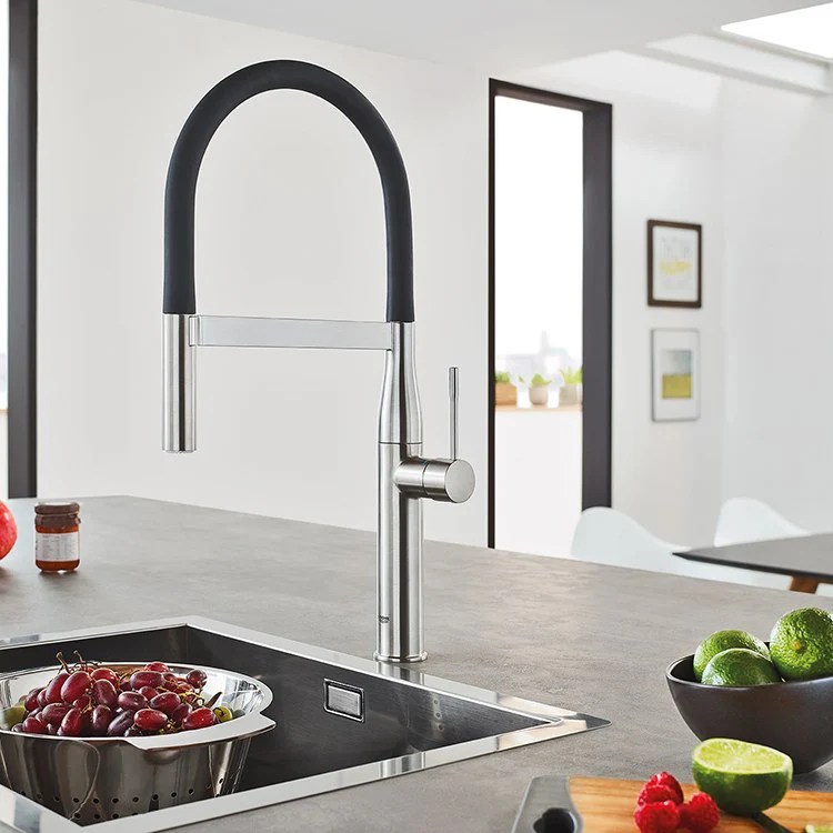 Essence Single Handle Profession Pull-Down Kitchen Faucet - Frankwebs