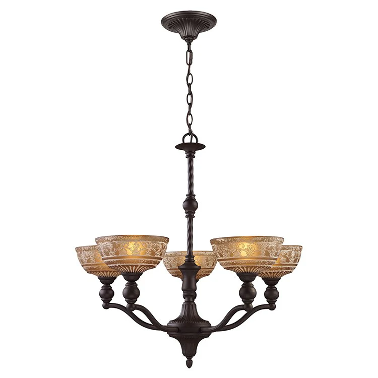 Norwich Five-Light Chandelier - Frankwebs