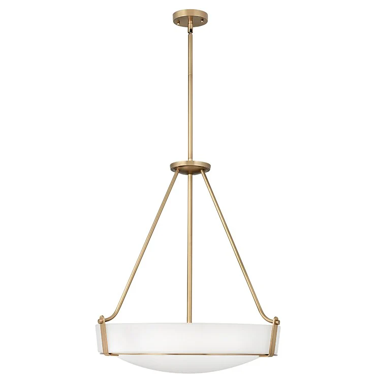Hathaway Five-Light Stem-Hung Foyer Pendant - Frankwebs