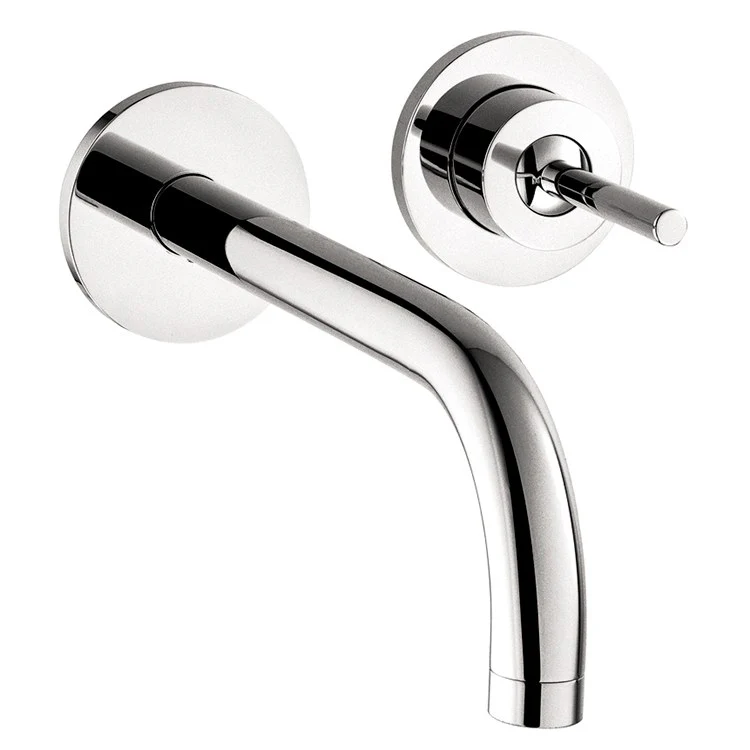 AXOR Uno Single Handle 2-Hole Wall Mount Bathroom Faucet Trim without Pop-Up Drain - Frankwebs