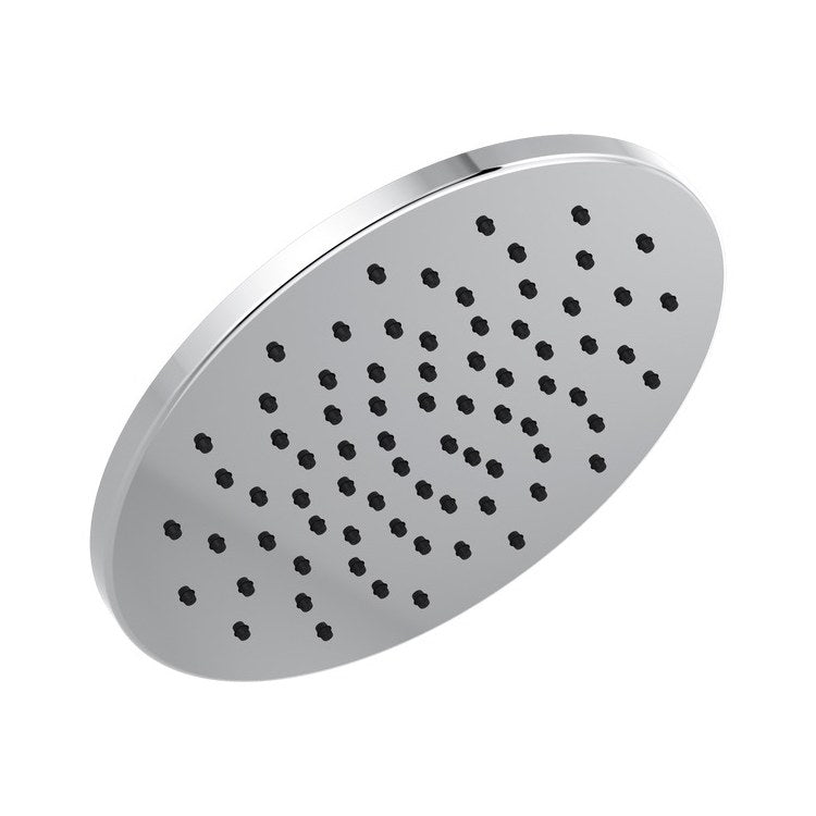 Showerhead Universal Showering Components 1 Function Round Raincan Lumicoat Chrome 11-3/4 Inch 1.75 Gallons per Minute Soft Rain Spray - Frankwebs