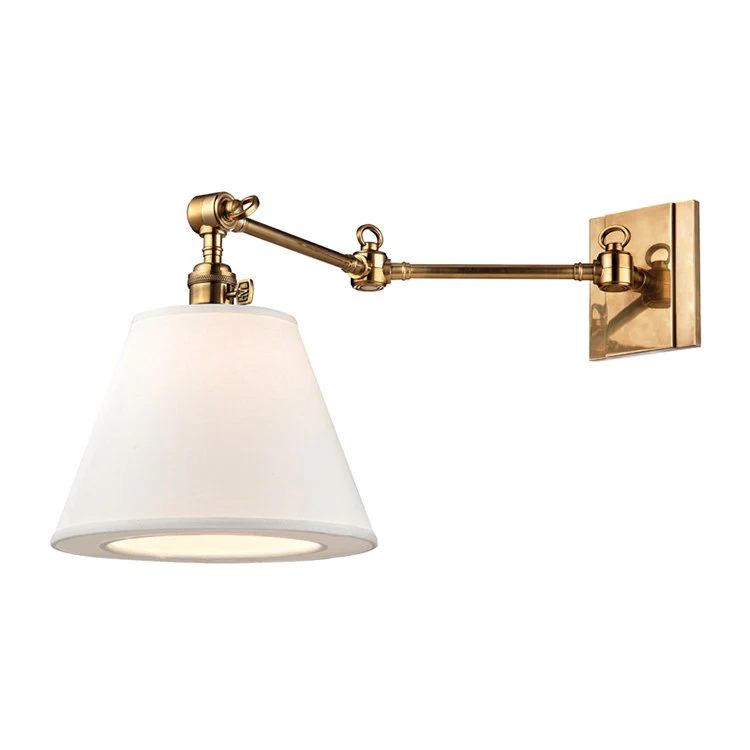 Hillsdale Single-Light Swing Arm Wall Sconce - Frankwebs