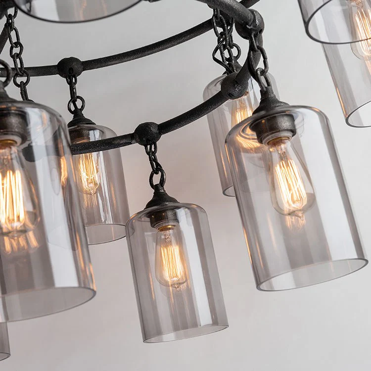 Gotham Twenty-Light Extra-Large Three-Tier Chandelier - Frankwebs