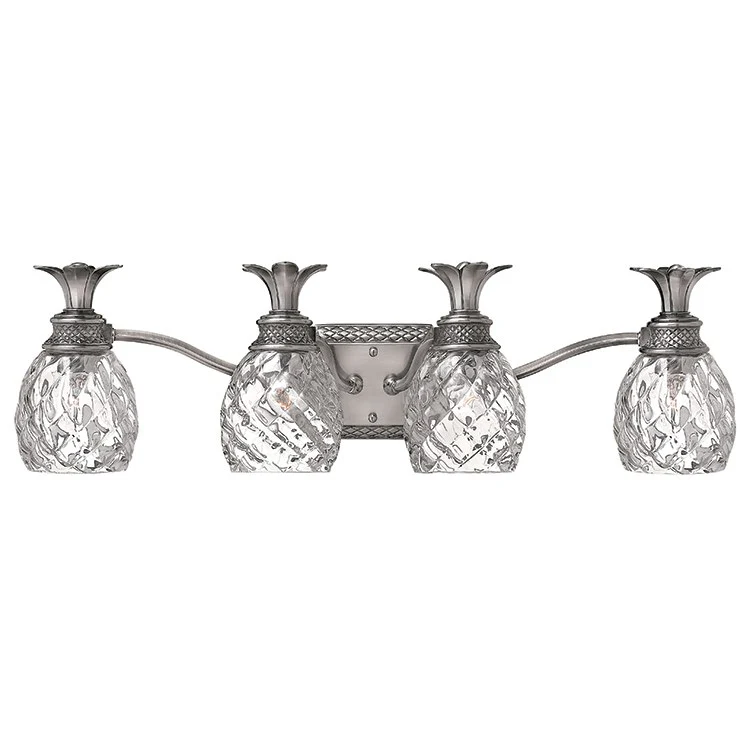 Plantation Four-Light Bathroom Lighting Fixture - Frankwebs
