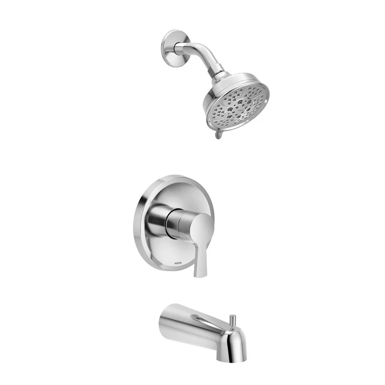 Tub and Shower Trim Jase M-CORE 2 Series 1 Lever Chrome ADA 1.75 Gallons per Minute 4 Function - Frankwebs
