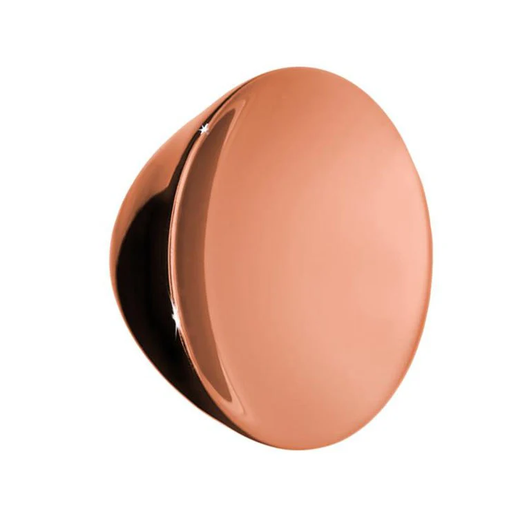 Knob Round for Cabinet Copper Zinc 5/8 x 1-1/4 x 1-1/4 Inch - Frankwebs