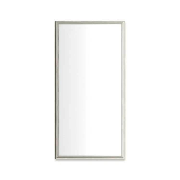 Medicine Cabinet Main Line 20 x 40 Inch 1 Doors Framed Mirror Brushed Black Flat Top Rosemont Frame Slow Close Hinges 4 Inch - Frankwebs