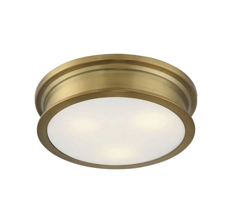 Watkins Three-Light Flush Mount Ceiling Fixture - Frankwebs