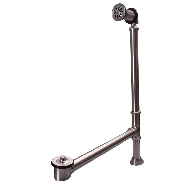 Tub Drain Pivoting 34 x 6 x 3 Inch Polished Brass - Frankwebs