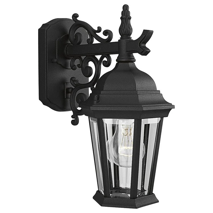 Welbourne Single-Light Small Wall Lantern with Top Bracket - Frankwebs