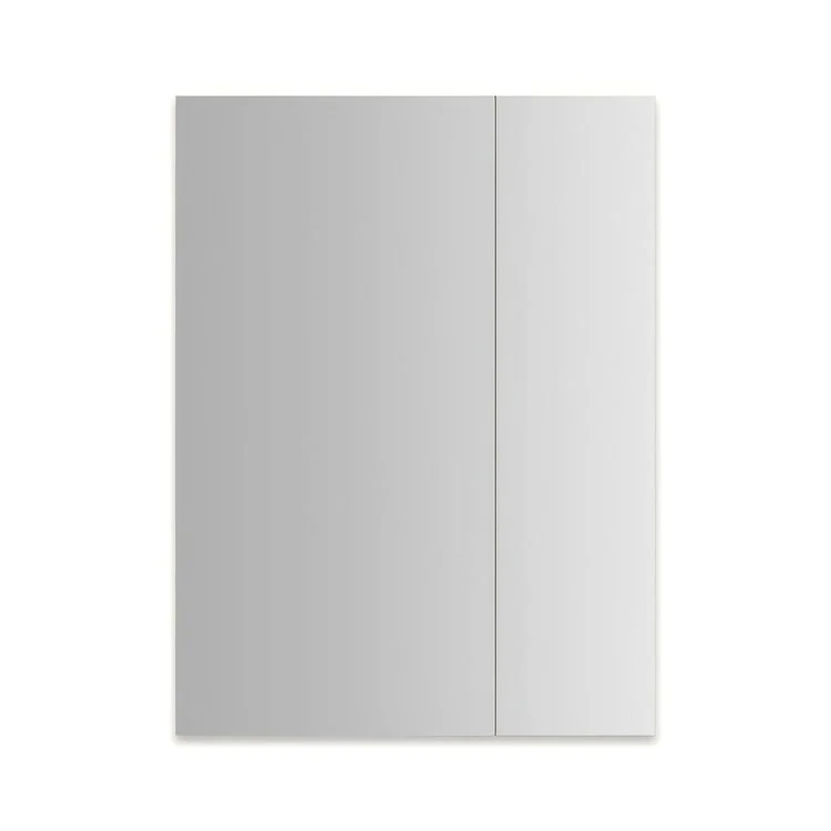 Medicine Cabinet M Series Reserve 30 x 40 x 6 Inch 2 Doors Mirrored Slow Closing Left Polished Edge/Electric/Interior Light - Frankwebs