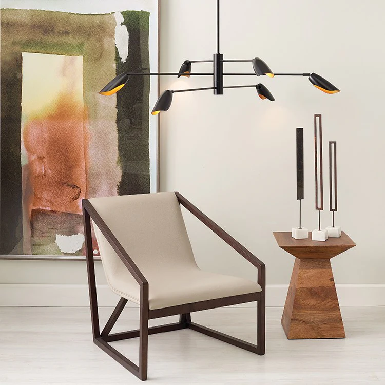 Bowery Six-Light LED Chandelier - Frankwebs