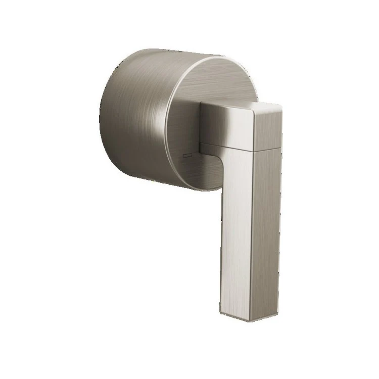 Handle Kit Frank Lloyd Wright Zinc 1 Lever Brilliance Luxe Steel ADA for Sensori Thermostatic Valve Trim - Frankwebs