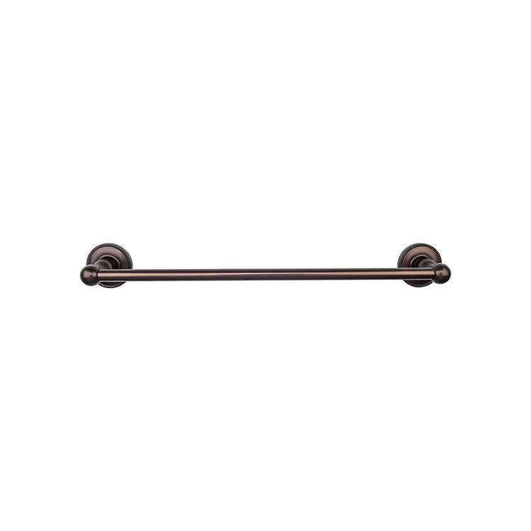 Towel Bar Edwardian 30 Inch Plain Backplate Oil Rubbed Bronze Zinc Alloy for Bath Hardware - Frankwebs