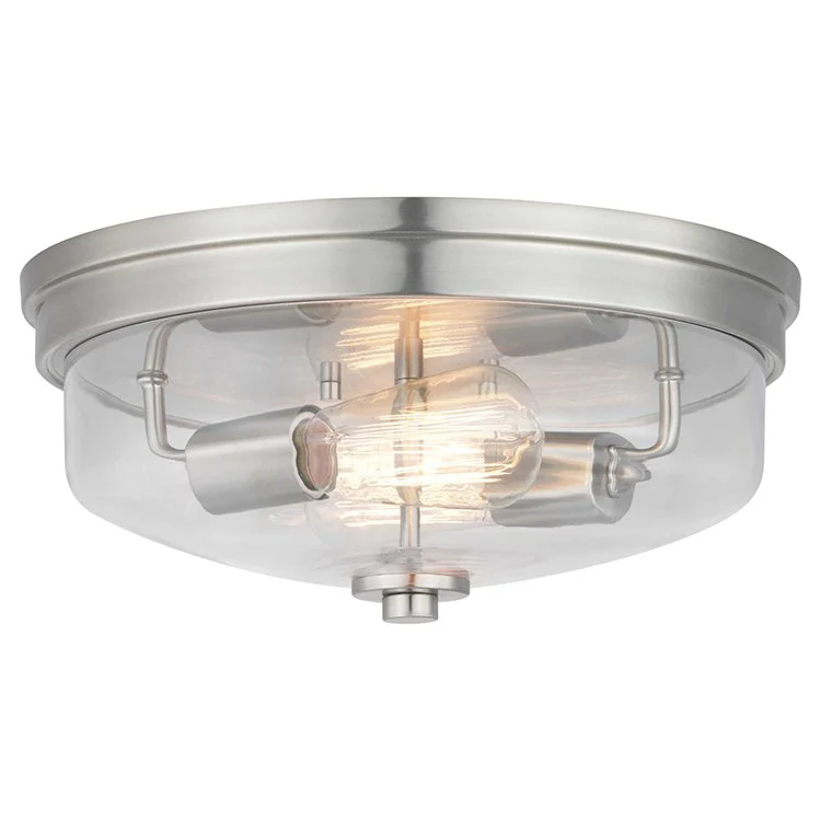 Blakely Two-Light Flush Mount Ceiling Fixture - Frankwebs