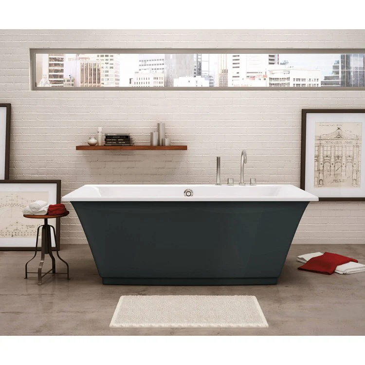 Freestanding Tub Optik 66 x 36 Inch White Center Rectangular - Frankwebs