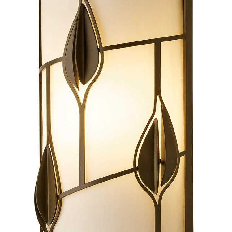 Alison's Leaves Single-Light Wall Sconce - Frankwebs