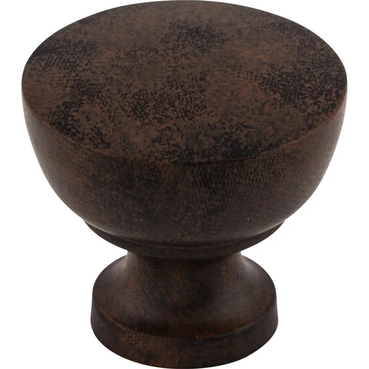 Knob Nouveau Bergen Round Patina Rouge Zinc Alloy 1-1/4 x 1-1/4 x 1-1/5 Inch 1-1/5 Inch - Frankwebs