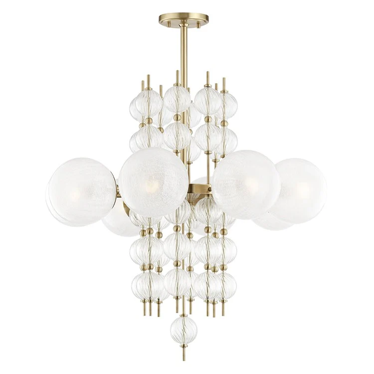 Calypso Eight-Light Chandelier - Frankwebs