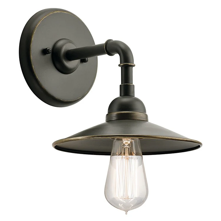 Westington Indoor/Outdoor Single-Light Wall Sconce - Frankwebs