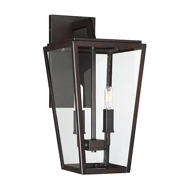 Milton Two-Light Outdoor Wall Mount Lantern - Frankwebs
