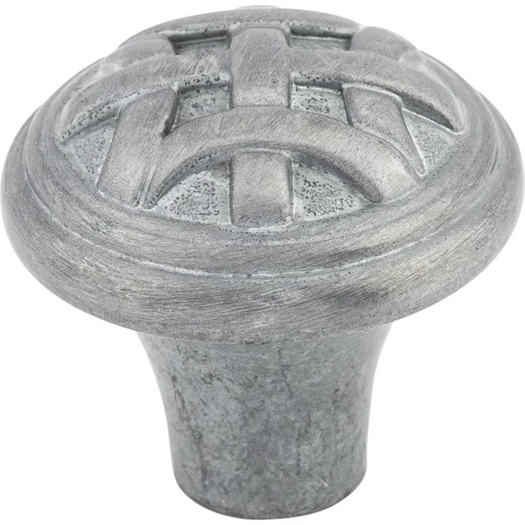 Knob Tuscany Celtic Round Pewter Antique Zinc Alloy 1 x 1 x 7/8 Inch 7/8 Inch - Frankwebs