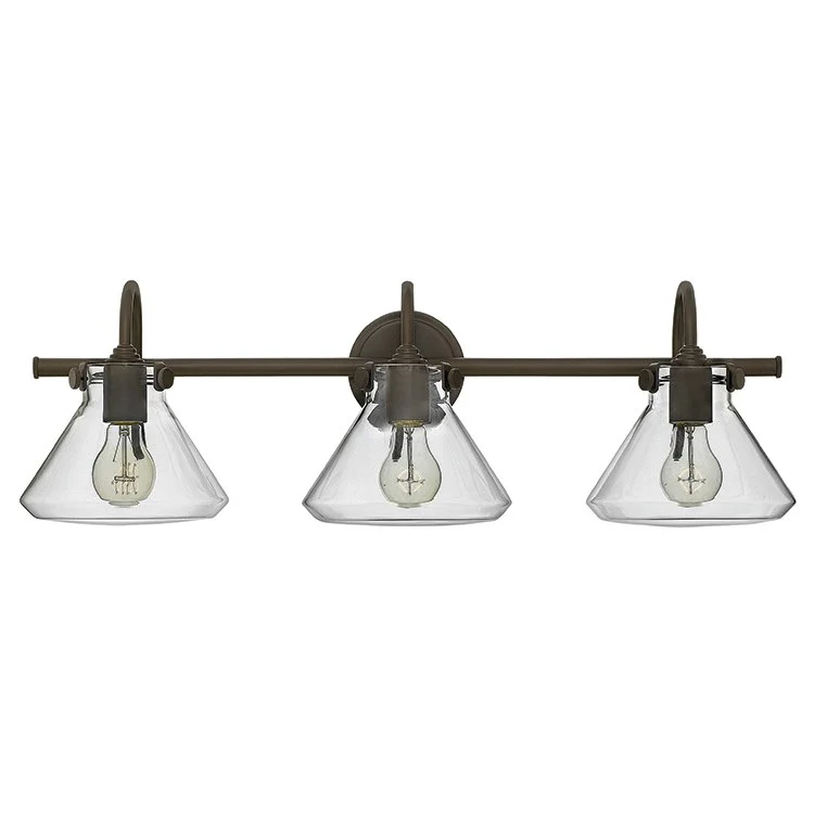 Congress Three-Light Bathroom Lighting Fixture - Frankwebs