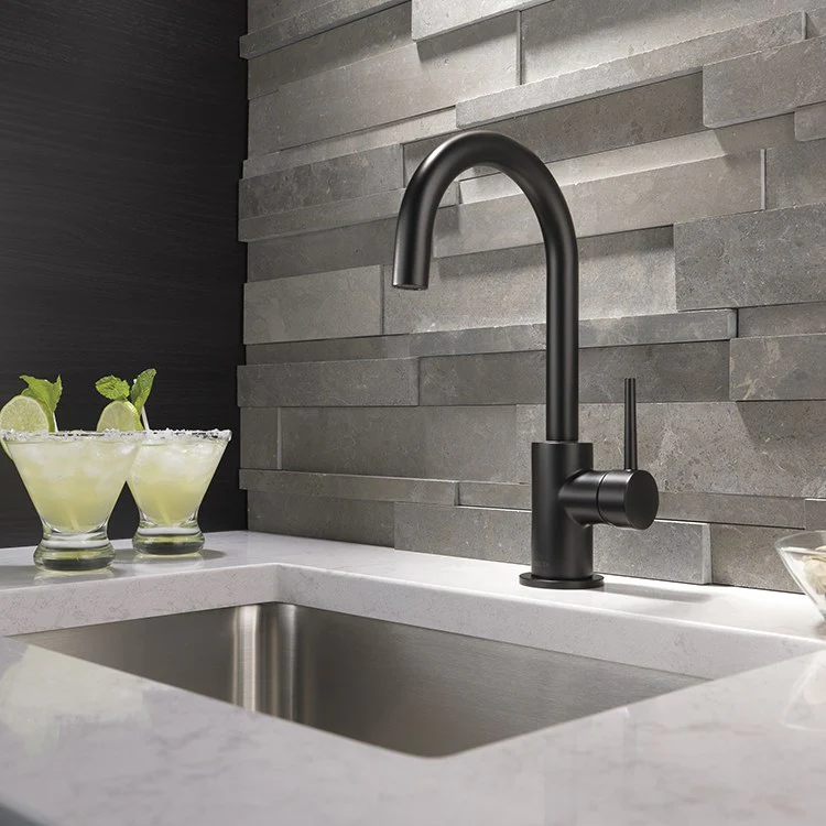 Contemporary Single Handle Bar/Prep Faucet - Frankwebs