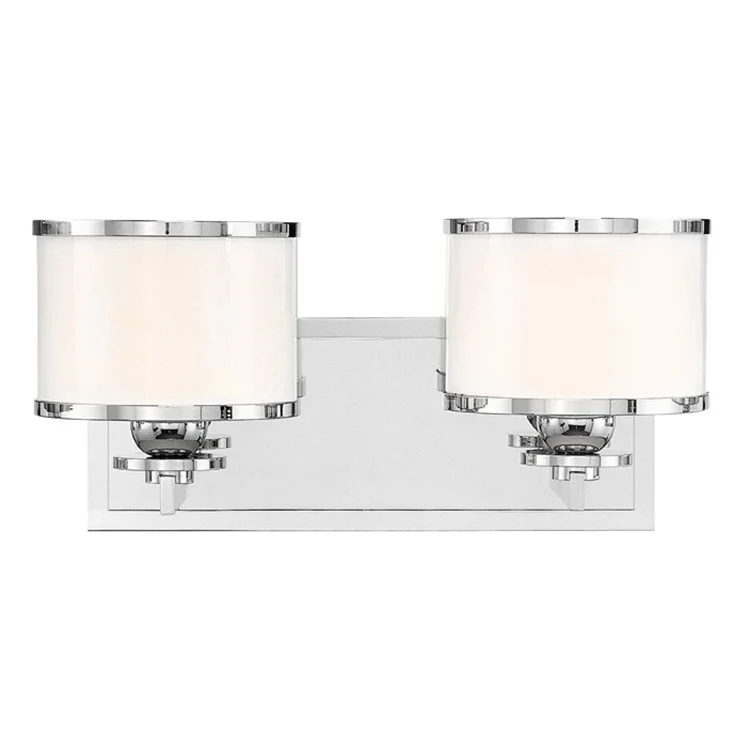 Basking Ridge Two-Light Bathroom Vanity Fixture - Frankwebs
