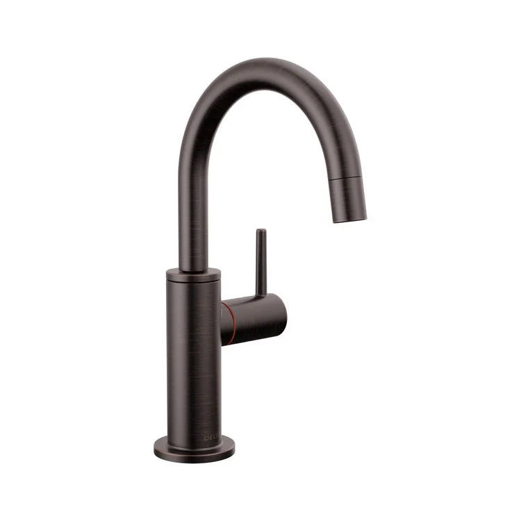 Kitchen Faucet Round Instant Hot Water Spring-Loaded Self-Closing Arctic Stainless 9-4/9 Inch - Frankwebs