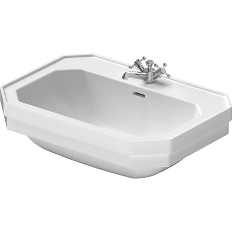 Lavatory Sink 1930 Series Wall Mount with Overflow 27-1/2 x 19-5/8 Inch Rectangle White - Frankwebs