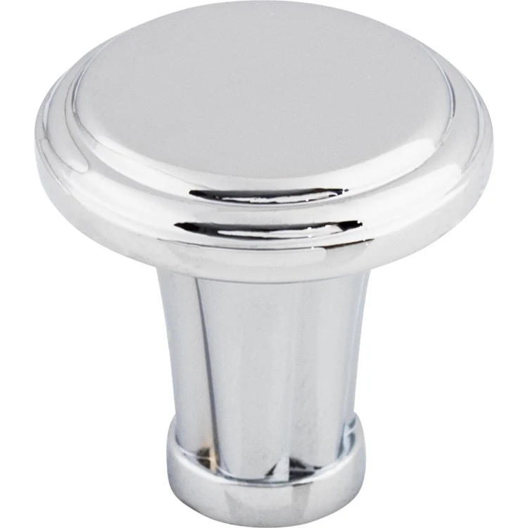 Knob Luxor for Decorative Hardware Polished Chrome Zinc Alloy 1-1/4 Inch - Frankwebs