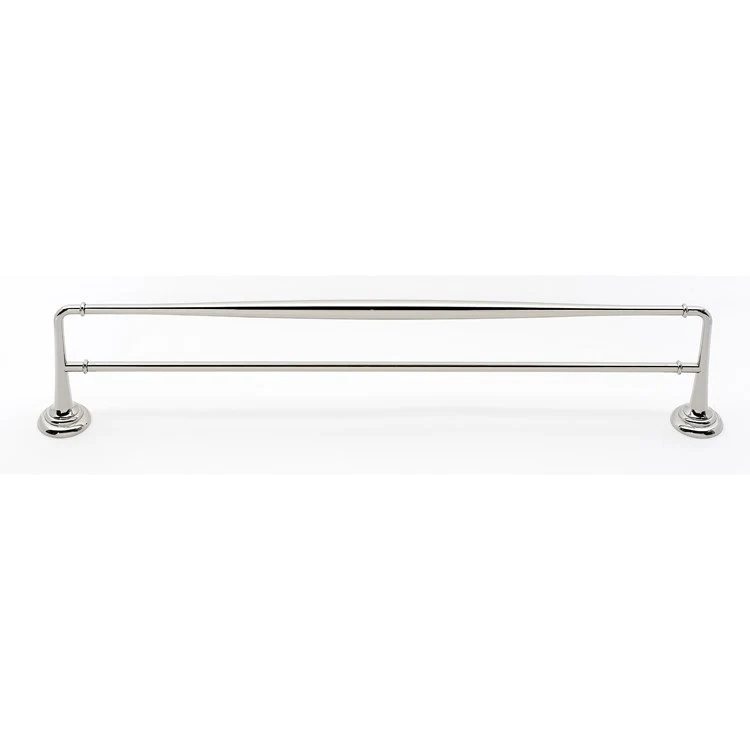 Towel Bar Charlie's Bath 24 Inch Double Polished Brass 5-5/16 Inch - Frankwebs
