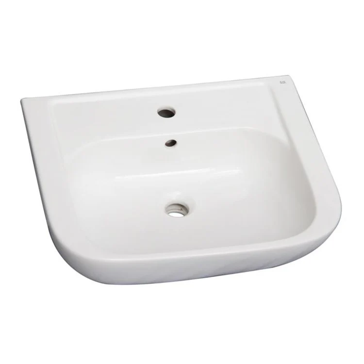 Pedestal Top Caroline 550 21-3/4 Inch White Vitreous China Rectangle - Frankwebs