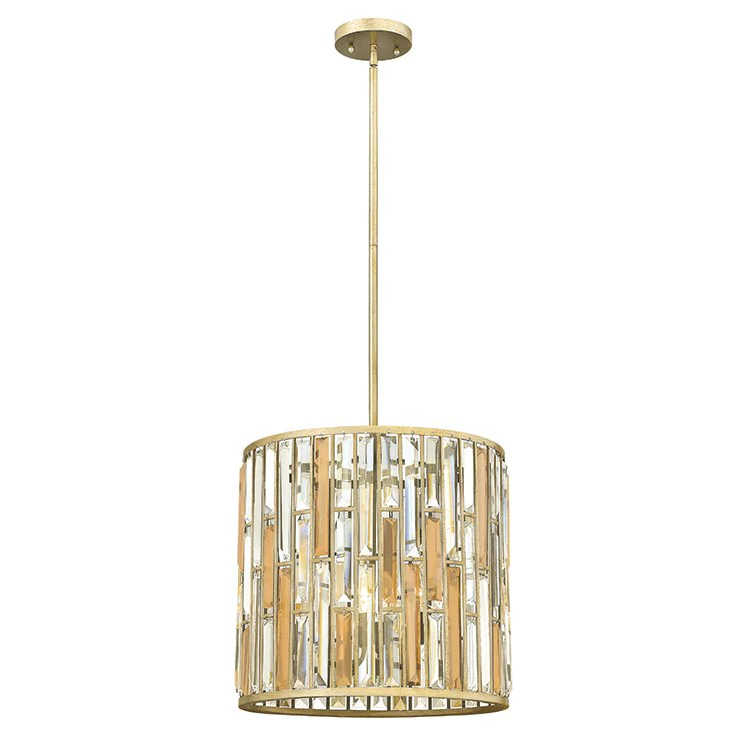 Gemma Three-Light Stem-Hung Pendant - Frankwebs