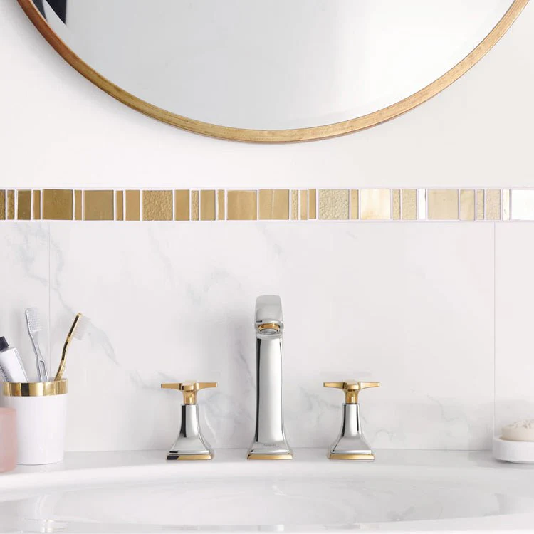 Metropol Classic 160 Two Handle Widespread Bathroom Faucet with Pop-Up Drain - Frankwebs