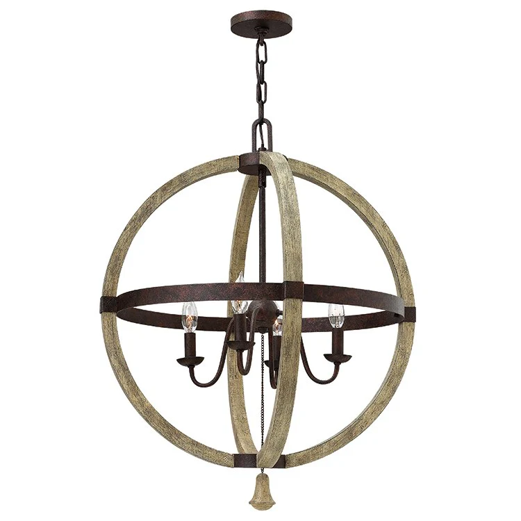 Middlefield Four-Light Single-Tier Chandelier - Frankwebs