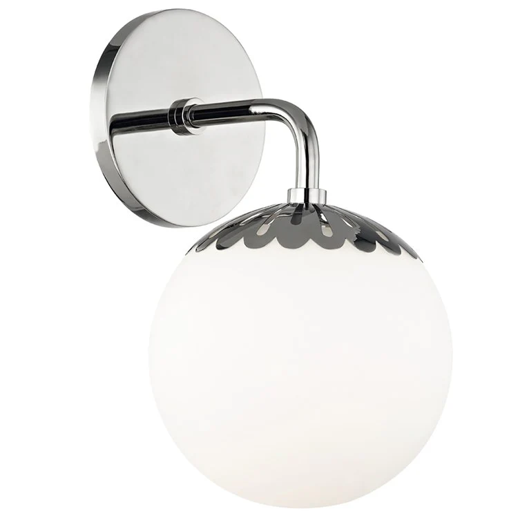Paige Single-Light Bathroom Wall Sconce - Frankwebs