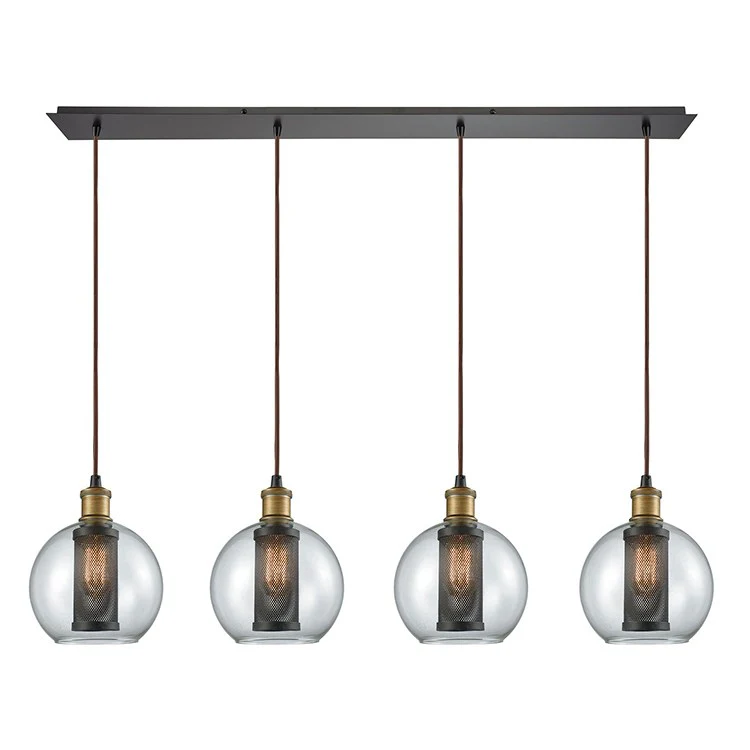 Bremington Four-Light Linear Pendant - Frankwebs