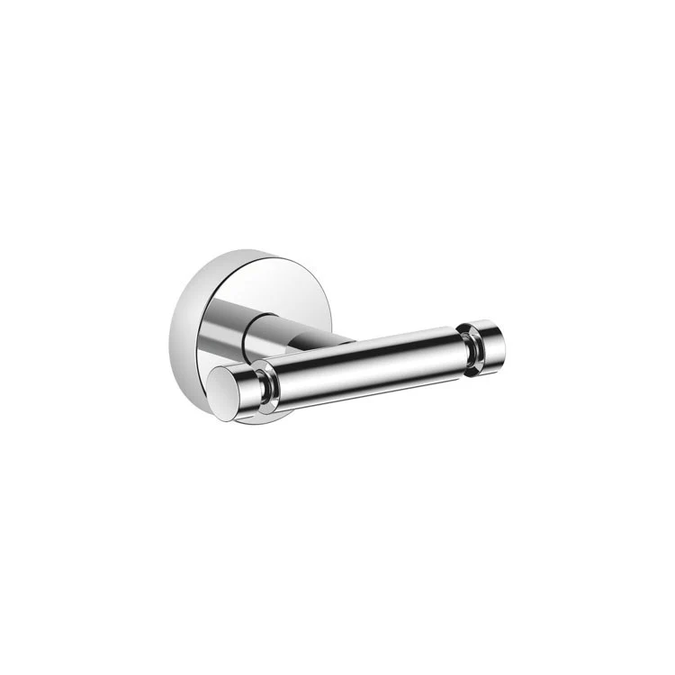 Robe Hook Two Piece Polished Chrome 1-5/8 Inch 2-1/8 Inch Wall Mount - Frankwebs