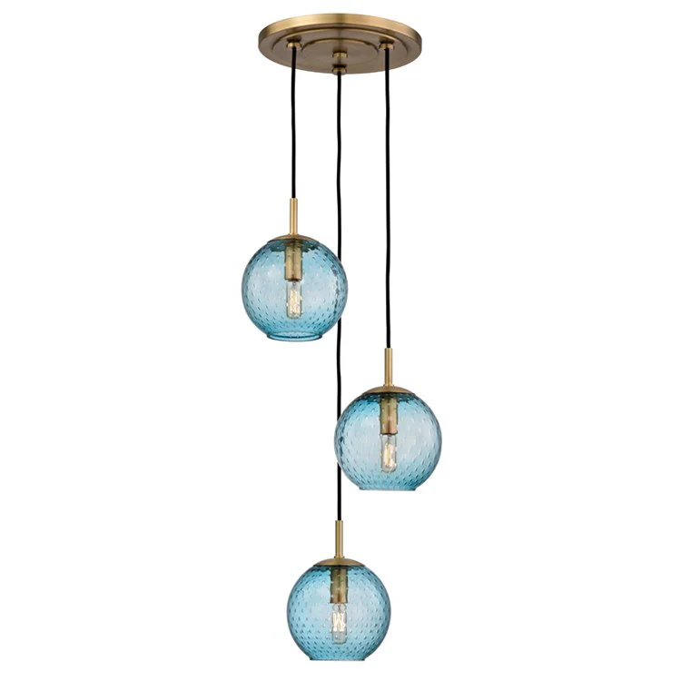 Rousseau Three-Light Pendant - Frankwebs