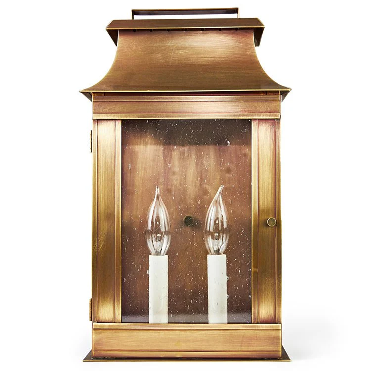 Concord Two-Light Outdoor Pagoda Wall Lantern - Frankwebs