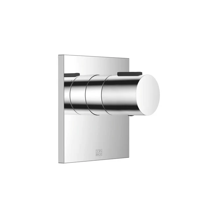 Thermostatic Trim MEM Wall Mount without Volume Control 1 Knob Polished Chrome Metal - Frankwebs
