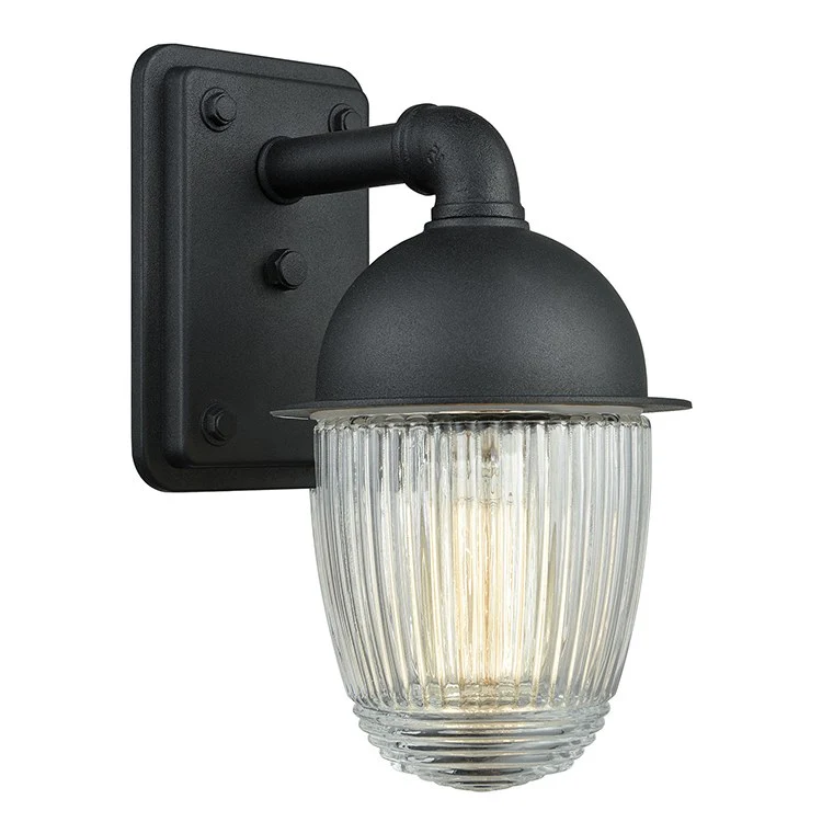 Channing Single-Light Small Outdoor Wall Sconce - Frankwebs