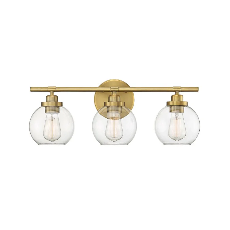 Carson Three-Light Bathroom Vanity Fixture - Frankwebs