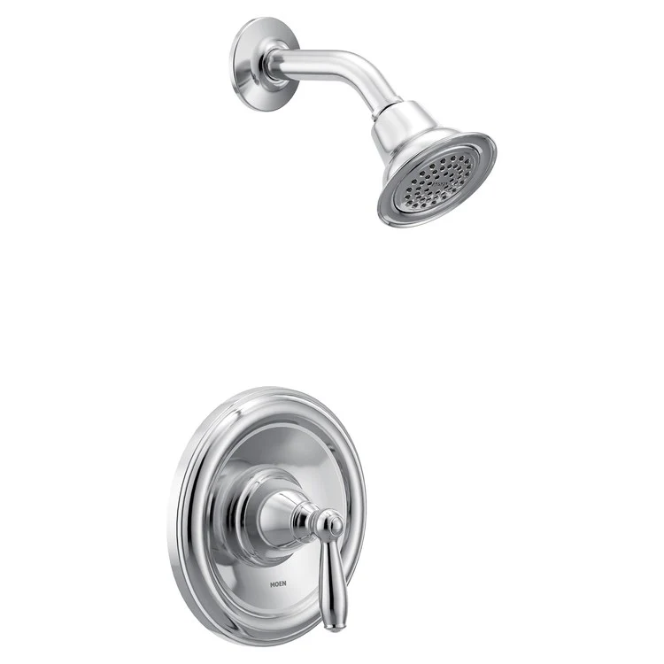 Shower Trim Brantford Posi-Temp 1 Lever Chrome ADA 2.5 Gallons per Minute 1 Function 3-1/2 Inch - Frankwebs